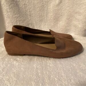 Ataiwee Shoes Tan Flats‎ with Rounded Toe Slip-On Design Minimalist Women’s 7.5